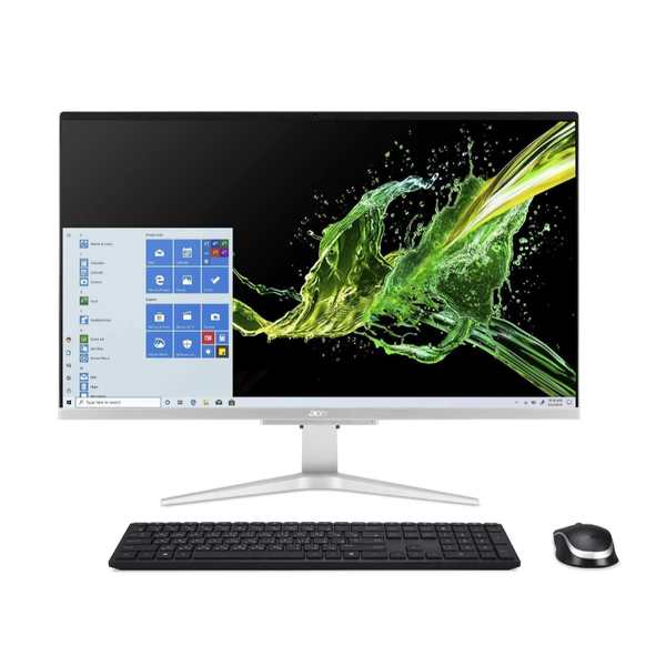 Acer Aspire C27-1655 AIO Desktop, 27" Full HD IPS Display, Intel Core i5-1135G7, Intel Iris Xe Graphics, 12GB DDR4, 512GB NVMe M.2 SSD, Windows 10 Home