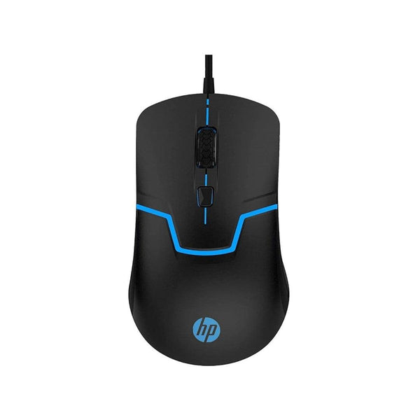 HP M100 USB Mouse Wired Gaming Color LED Light DPI Control - Black - YAS